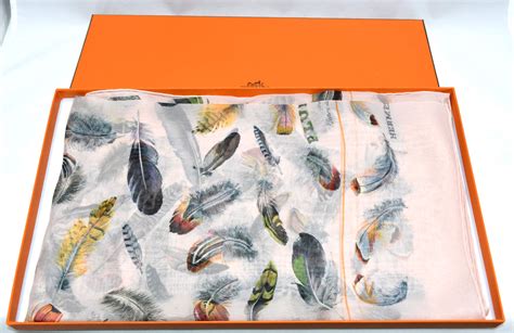 hermes scarf with feathers|hermes scarves catalogue.